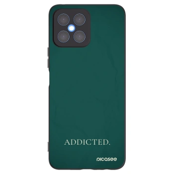 Picasee Honor X8 4G Hülle - Schwarzes Silikon - Addicted