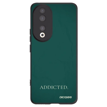 Picasee Honor 90 5G Hülle - Schwarzes Silikon - Addicted