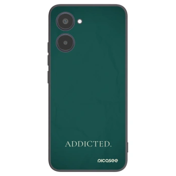 Picasee Realme 10 4G Hülle - Schwarzes Silikon - Addicted