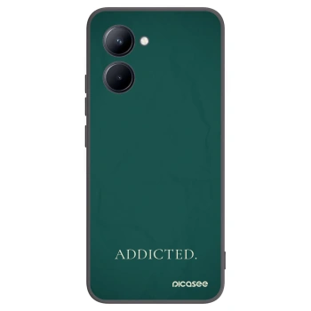 Picasee Realme C33 (2023) Hülle - Schwarzes Silikon - Addicted