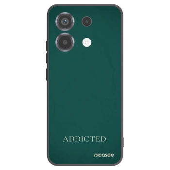 Picasee Xiaomi Poco X6 Hülle - Schwarzes Silikon - Addicted
