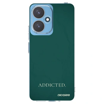 Picasee Xiaomi Redmi 13C 5G Hülle - Transparentes Silikon - Addicted