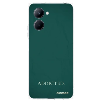 Picasee Realme C33 (2023) Hülle - Transparentes Silikon - Addicted