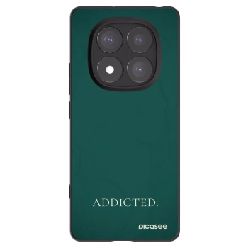 Picasee Xiaomi Redmi Note 14 Pro 5G Hülle - Schwarzes Silikon - Addicted