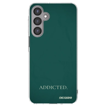 Picasee Samsung Galaxy A16 5G Hülle - Transparentes Silikon - Addicted