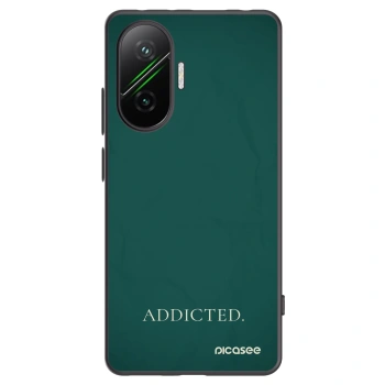 Picasee Xiaomi Poco F7 Pro 5G Hülle - Schwarzes Silikon - Addicted