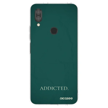 Picasee Xiaomi Redmi 7 Hülle - Transparentes Silikon - Addicted