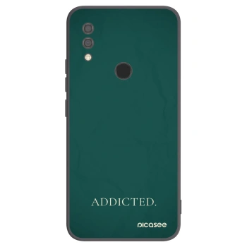 Picasee Xiaomi Redmi 7 Hülle - Schwarzes Silikon - Addicted