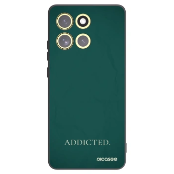 Picasee Motorola Moto G86 5G Hülle - Schwarzes Silikon - Addicted