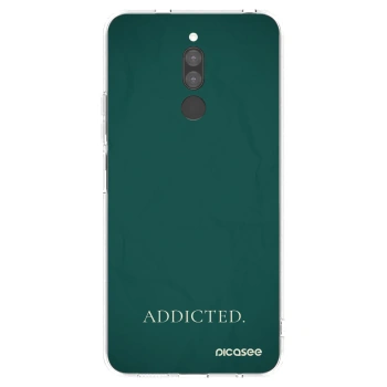 Picasee Xiaomi Redmi 8 Hülle - Transparentes Silikon - Addicted