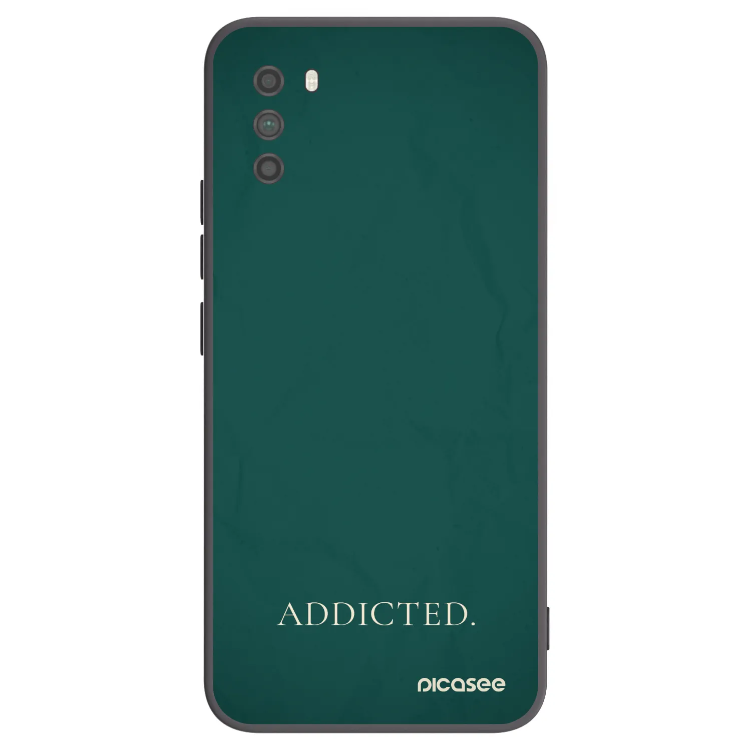 Picasee Xiaomi Poco M3 Hülle - Schwarzes Silikon - Addicted