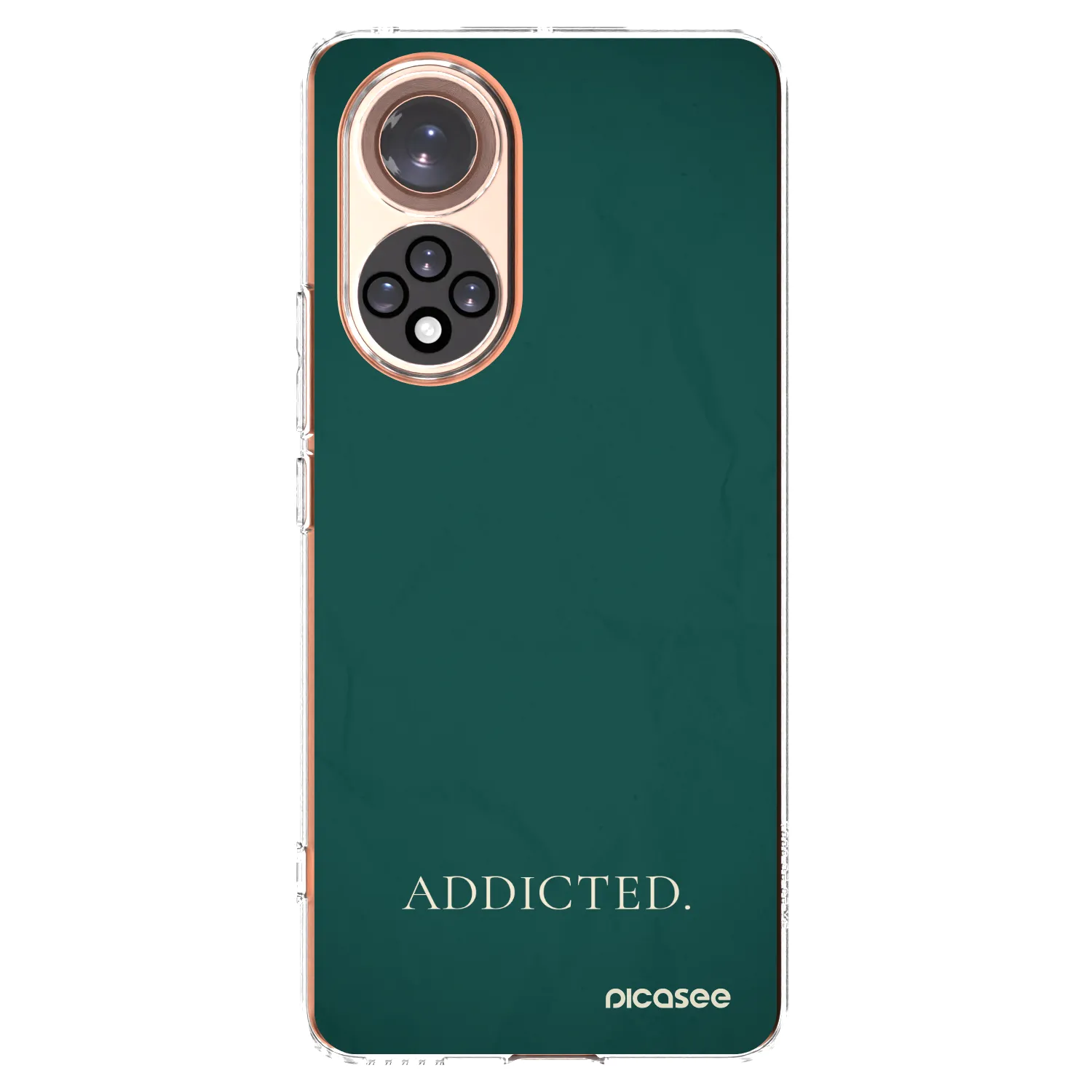 Picasee Honor 50 5G Hülle - Transparentes Silikon - Addicted