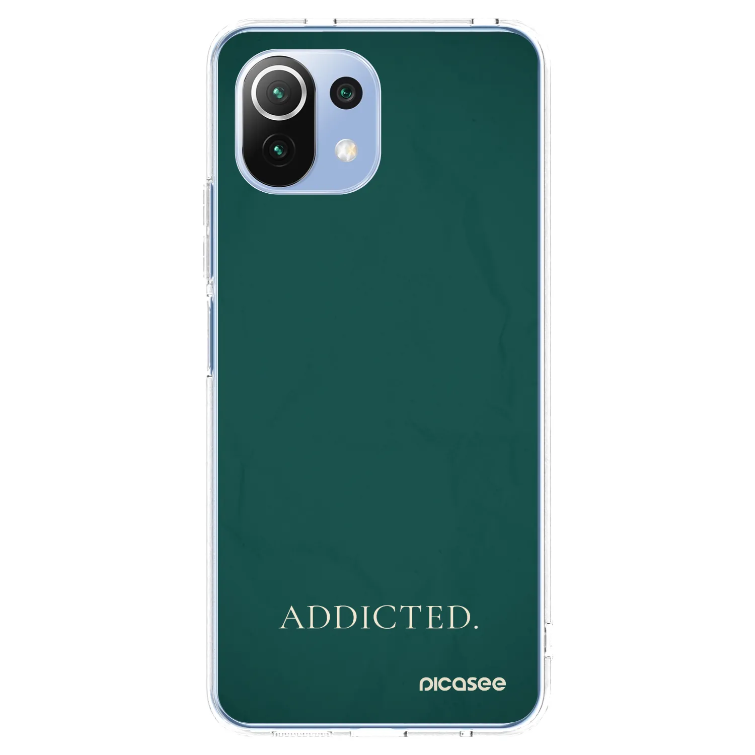 Picasee Xiaomi 11 Lite 5G NE Hülle - Transparentes Silikon - Addicted