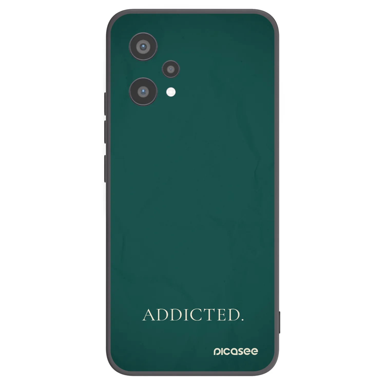 Picasee Realme 9 Pro 5G Hülle - Schwarzes Silikon - Addicted