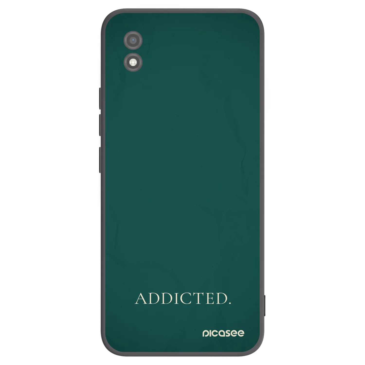 Picasee Realme C11 (2021) Hülle - Schwarzes Silikon - Addicted