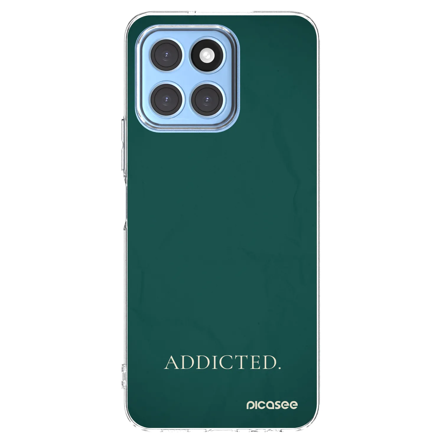 Picasee Honor X8 5G Hülle - Transparentes Silikon - Addicted