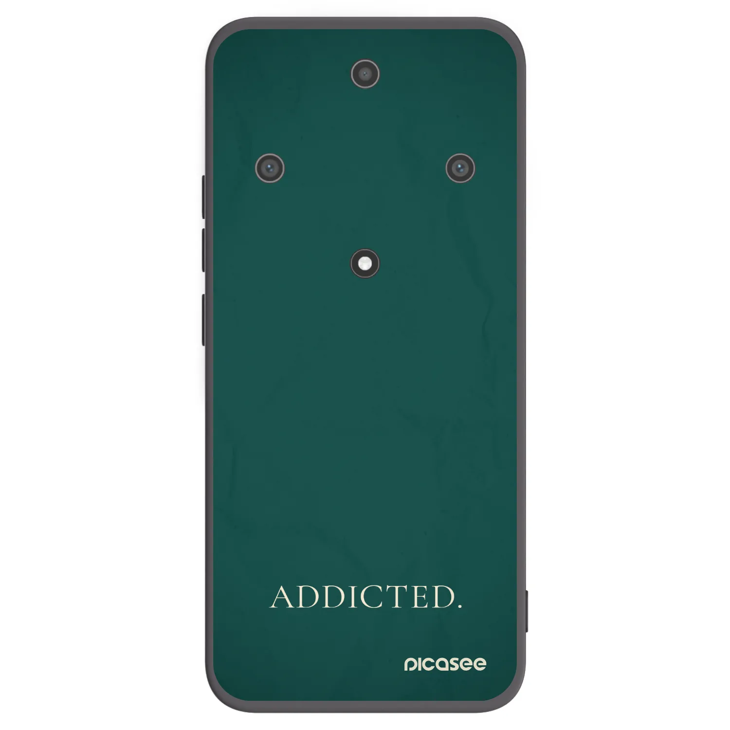Picasee Honor Magic5 Lite 5G Hülle - Schwarzes Silikon - Addicted