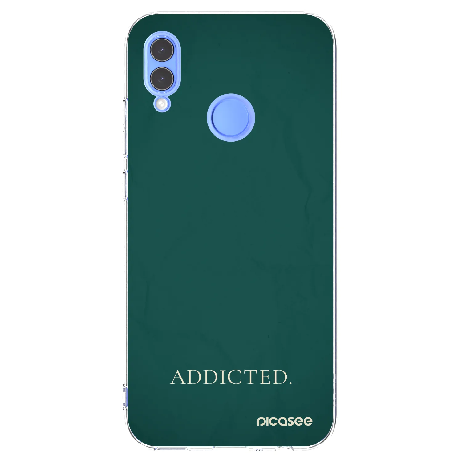 Picasee Honor 10 Lite Hülle - Transparentes Silikon - Addicted