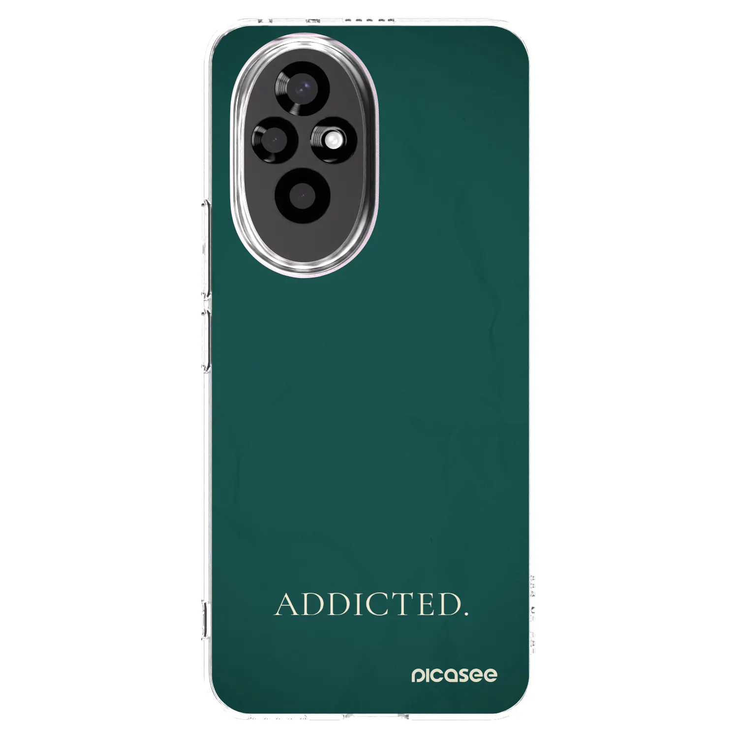 Picasee Honor 200 Pro 5G Hülle - Transparentes Silikon - Addicted