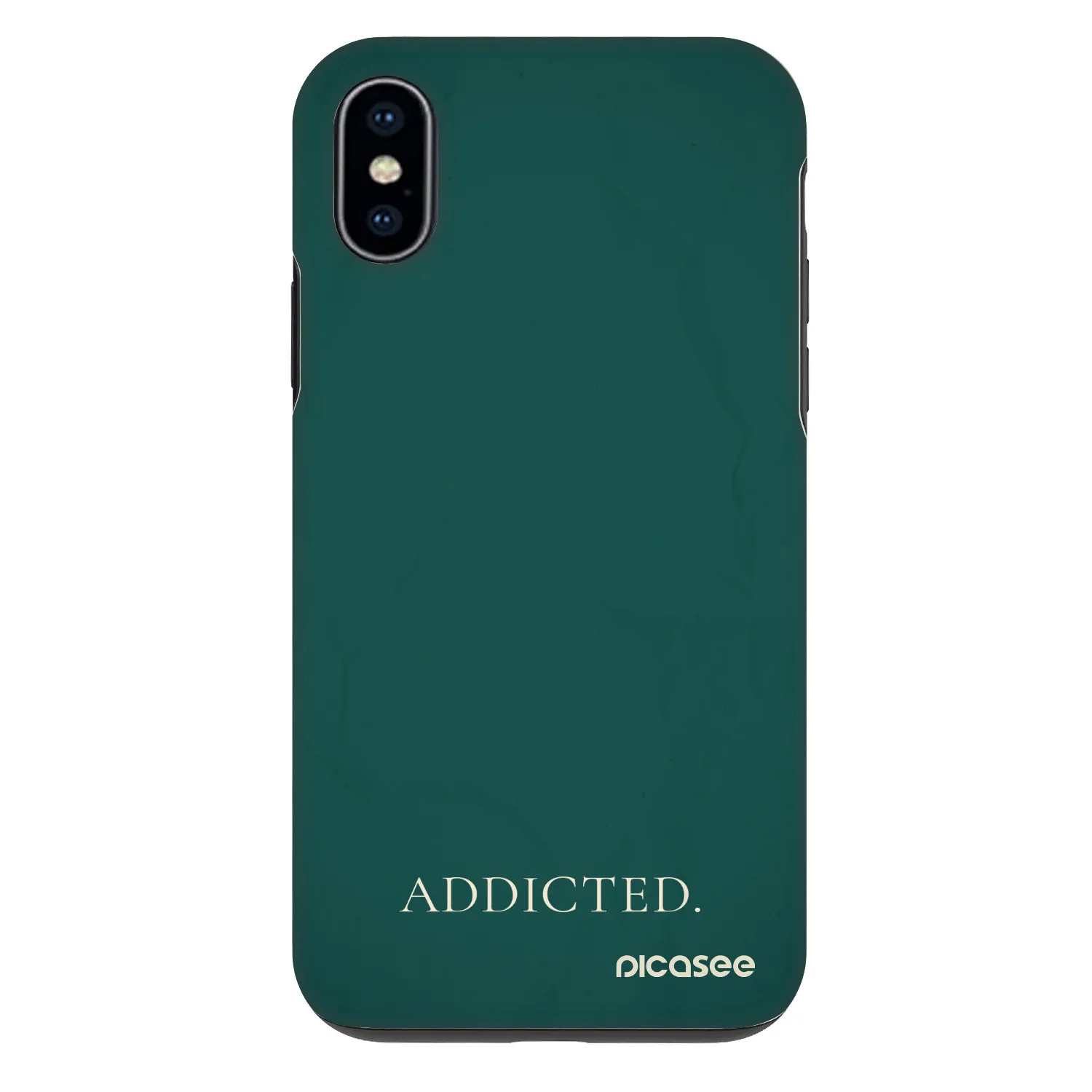 Picasee Fashion Case für Apple iPhone X/XS - Addicted