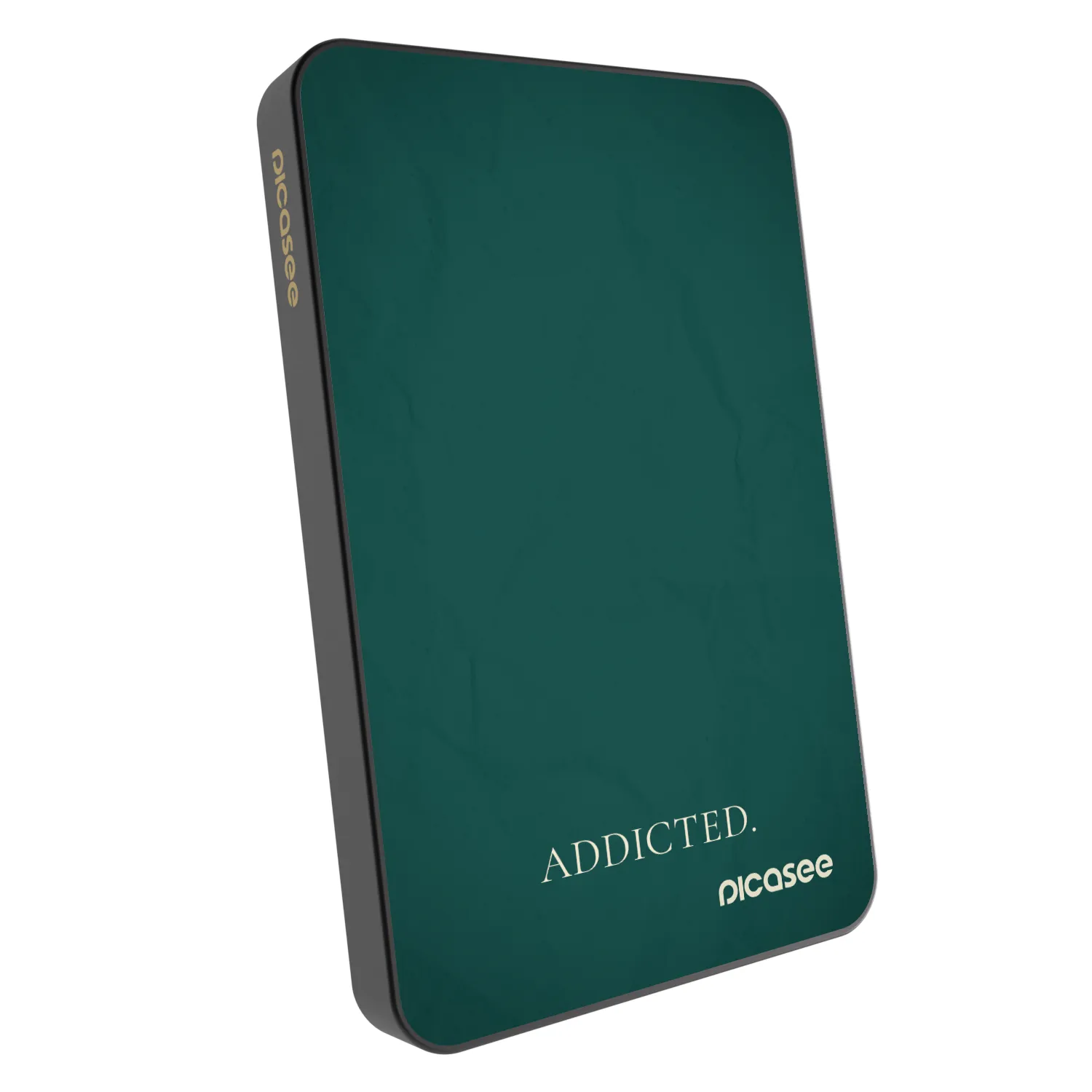 Picasee Powerbank mit MagSafe 5 000 mAh Grau - Addicted