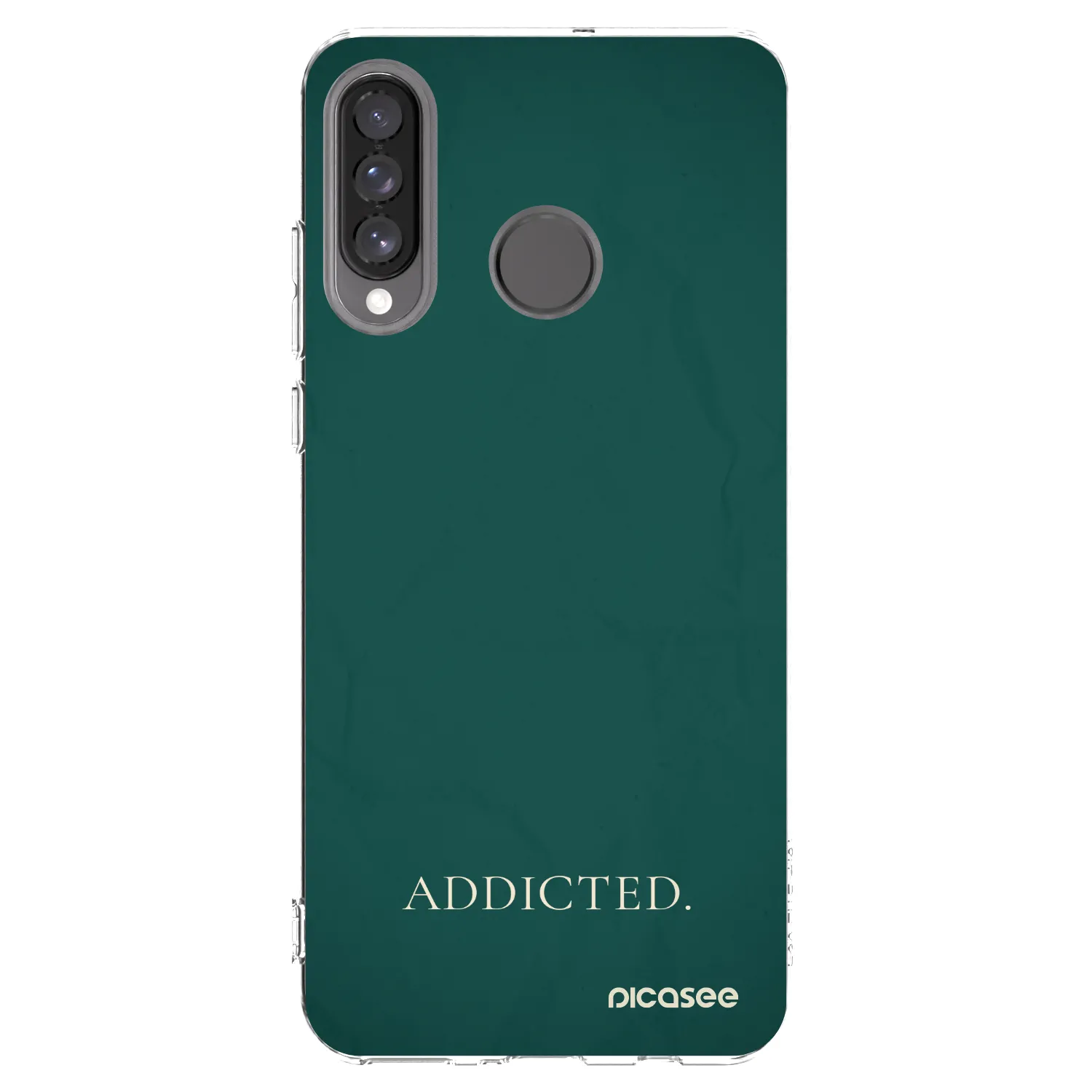 Picasee Huawei P30 Lite Hülle - Transparentes Silikon - Addicted