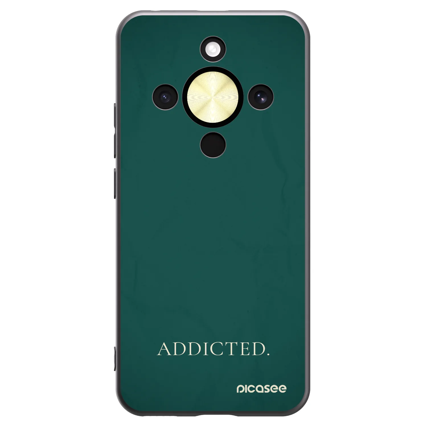 Picasee Honor Magic8 Lite 5G Hülle - Schwarzes Silikon - Addicted