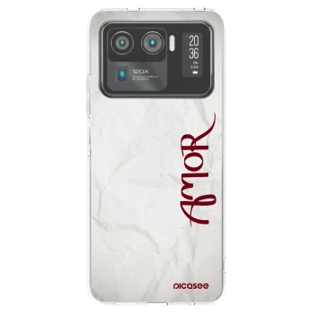 Picasee Xiaomi Mi 11 Ultra Hülle - Transparentes Silikon - Amor