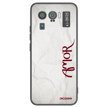 Picasee Xiaomi Mi 11 Ultra Hülle - Schwarzes Silikon - Amor