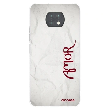 Picasee Xiaomi Redmi Note 9T Hülle - Transparentes Silikon - Amor