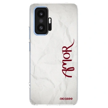 Picasee Xiaomi 11T Pro Hülle - Transparentes Silikon - Amor