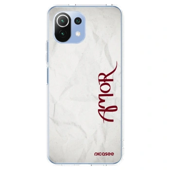 Picasee Xiaomi 11 Lite 5G NE Hülle - Transparentes Silikon - Amor