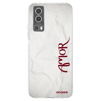 Picasee Vivo Y72 5G Hülle - Transparentes Silikon - Amor