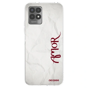 Picasee Realme 8i Hülle - Transparentes Silikon - Amor