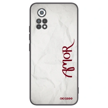 Picasee Xiaomi Poco X4 Pro 5G Hülle - Schwarzes Silikon - Amor
