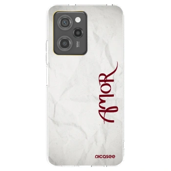 Picasee Xiaomi Poco X5 Pro Hülle - Schwarzes Silikon - Amor