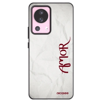 Picasee Xiaomi 13 Lite Hülle - Schwarzes Silikon - Amor
