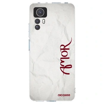 Picasee Xiaomi Redmi Note 12S Hülle - Transparentes Silikon - Amor