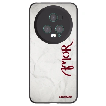 Picasee Honor Magic5 Pro Hülle - Schwarzes Silikon - Amor