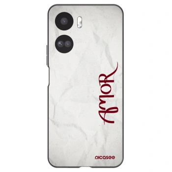 Picasee Honor 90 Lite 5G Hülle - Schwarzes Silikon - Amor