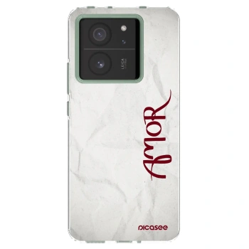 Picasee Xiaomi 13T Hülle - Transparentes Silikon - Amor