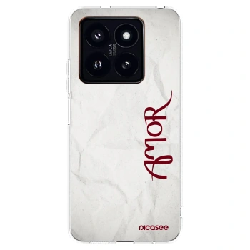 Picasee Xiaomi 14 Pro Hülle - Transparentes Silikon - Amor