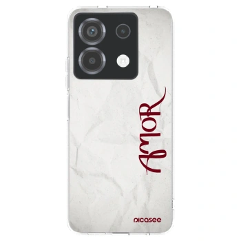 Picasee Xiaomi Poco X6 Hülle - Transparentes Silikon - Amor