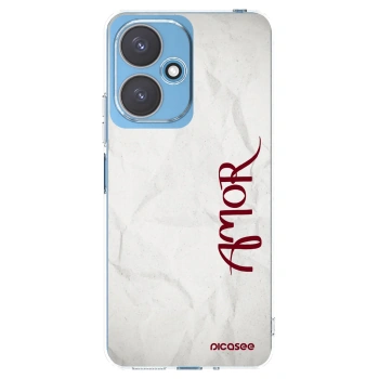 Picasee Xiaomi Redmi 13C 5G Hülle - Transparentes Silikon - Amor