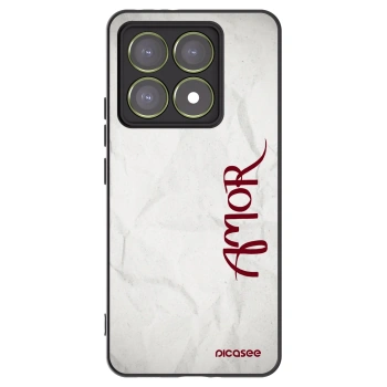 Picasee Xiaomi 14T Hülle - Schwarzes Silikon - Amor