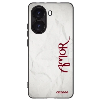 Picasee Xiaomi Poco X7 Pro 5G Hülle - Schwarzes Silikon - Amor