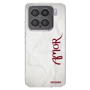Picasee Xiaomi 15 Hülle - Transparentes Silikon - Amor