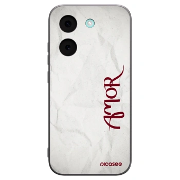 Picasee Xiaomi Poco X8 Pro Hülle - Schwarzes Silikon - Amor