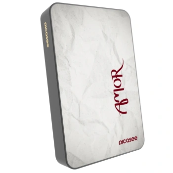 Picasee Powerbank mit MagSafe 10 000 mAh Grau - Amor