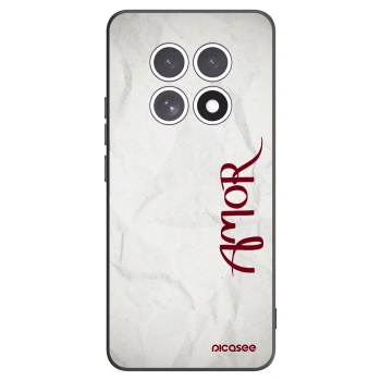 Picasee Xiaomi Redmi Note 15 5G Hülle - Schwarzes Silikon - Amor